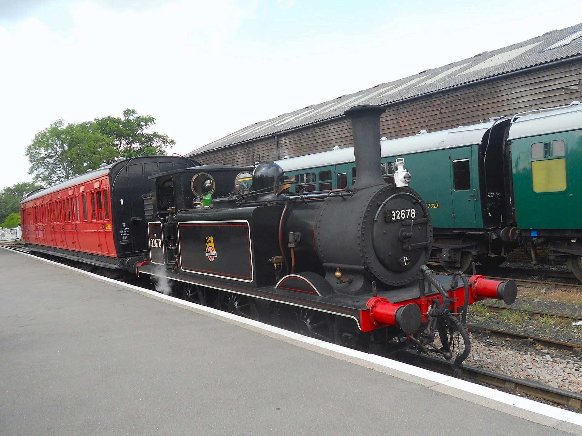 Kent & East Sussex Railway to host signed-book event featuring Terrier locomotive Knowle
